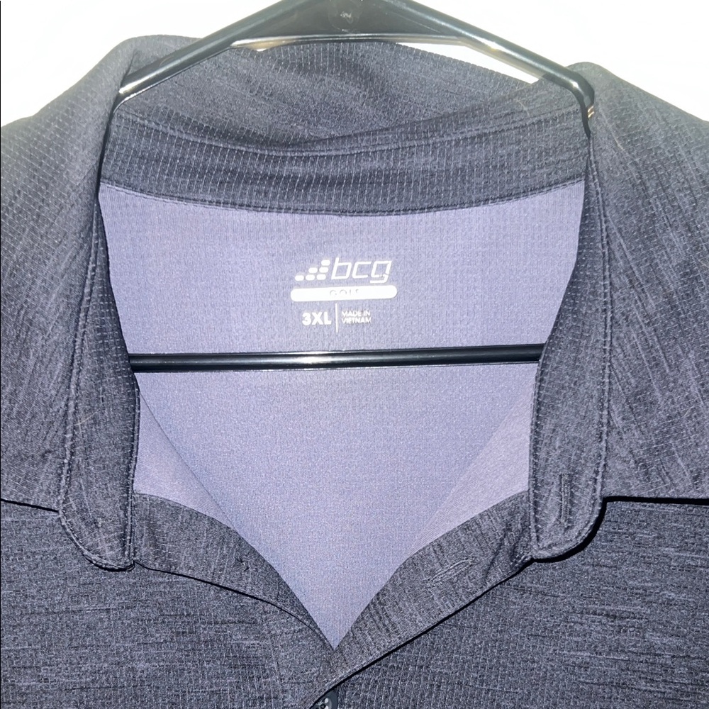 BCG Men's Dark Gray Polo Shirt